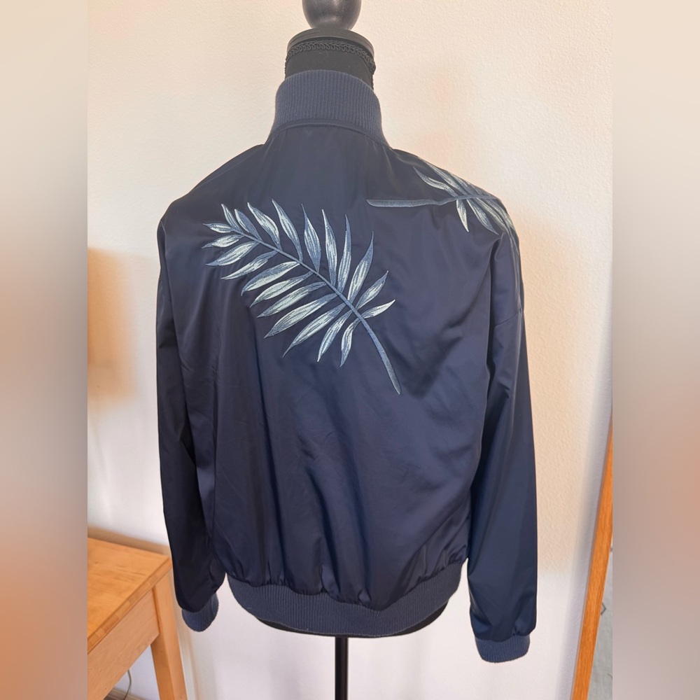 Marine Layer bomber jacket reversible